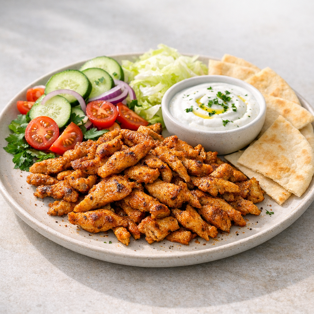 Glutenvrije shoarma