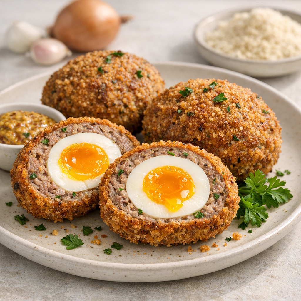Scotch eggs (glutenvrij)
